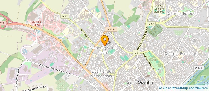 localisation de l'entreprise MONSIEUR PAUL LUANG à SAINT-QUENTIN
