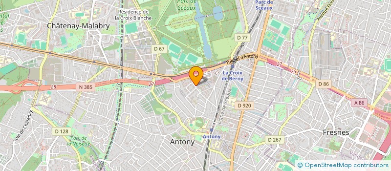 localisation de l'entreprise MONSIEUR PAUL LUKSIC à ANTONY