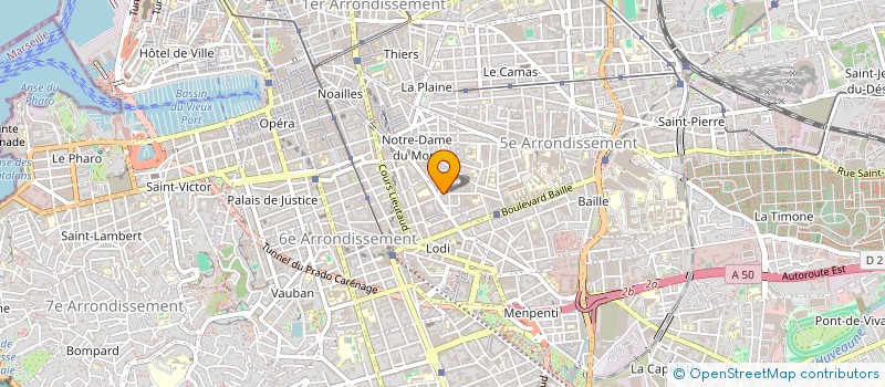 localisation de l'entreprise MONSIEUR PAUL LUPPI à MARSEILLE