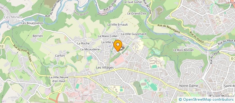 localisation de l'entreprise MONSIEUR PAUL LUTANGU LUNAMA à SAINT-BRIEUC