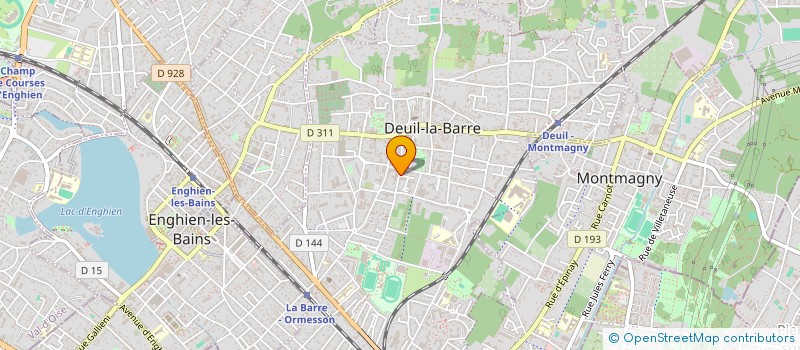 localisation de l'entreprise MONSIEUR PAUL MABUMBA  DEUIL-LA-BARRE