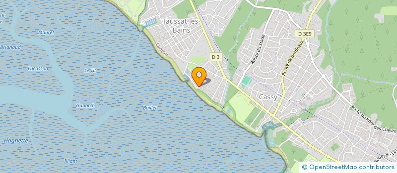 localisation de l'entreprise MONSIEUR PAUL MACAIGNE  LANTON