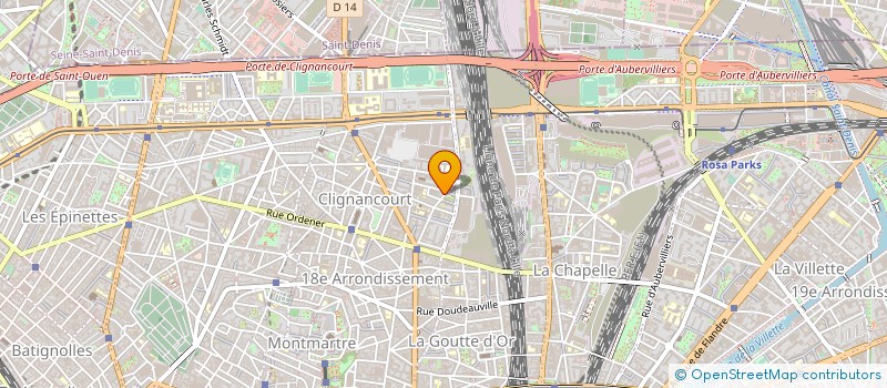 localisation de l'entreprise MONSIEUR PAUL MADILLO  PARIS