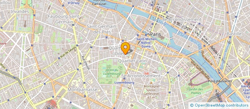 localisation de l'entreprise MONSIEUR PAUL MAGENDIE  PARIS