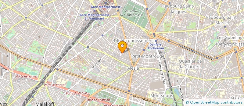 localisation de l'entreprise MONSIEUR PAUL MAILLARD  PARIS