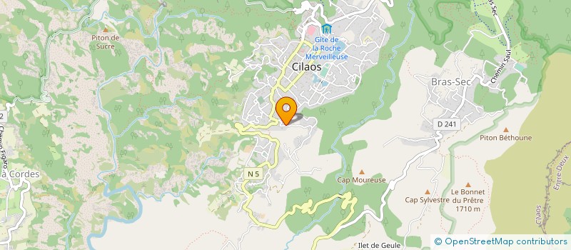 localisation de l'entreprise MONSIEUR PAUL MAILLOT à CILAOS