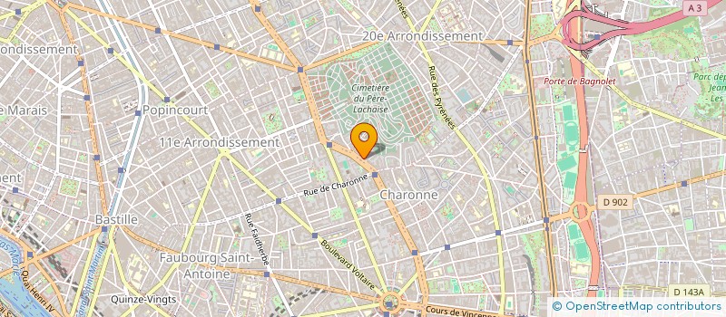 localisation de l'entreprise MONSIEUR PAUL MAINDIVIDE  PARIS