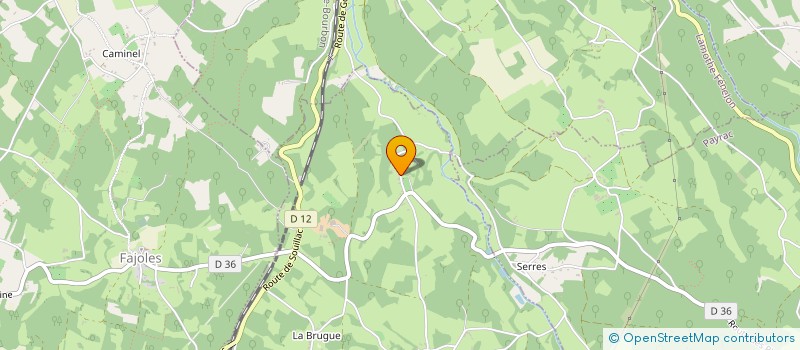 localisation de l'entreprise MONSIEUR PAUL MALEVILLE  ROUFFILHAC