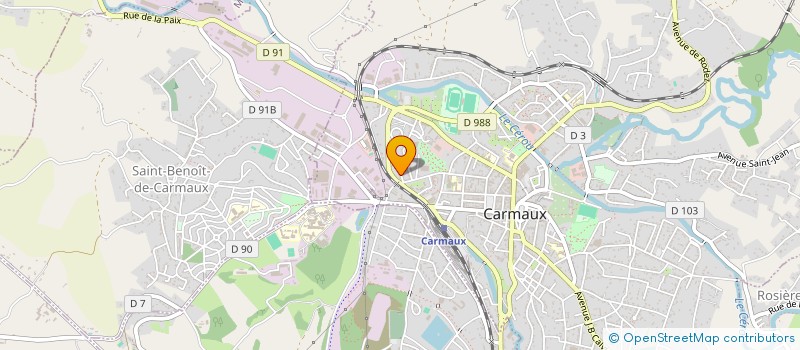 localisation de l'entreprise MONSIEUR PAUL MALGOUYRES  PAMPELONNE