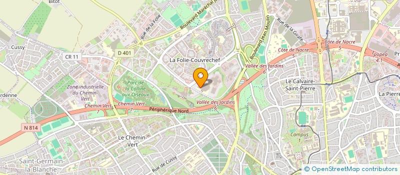 localisation de l'entreprise MONSIEUR PAUL MANCHEC à CAEN