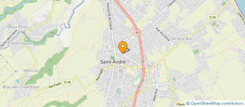 localisation de l'entreprise MONSIEUR PAUL MANEROUCK à SAINT-ANDRE