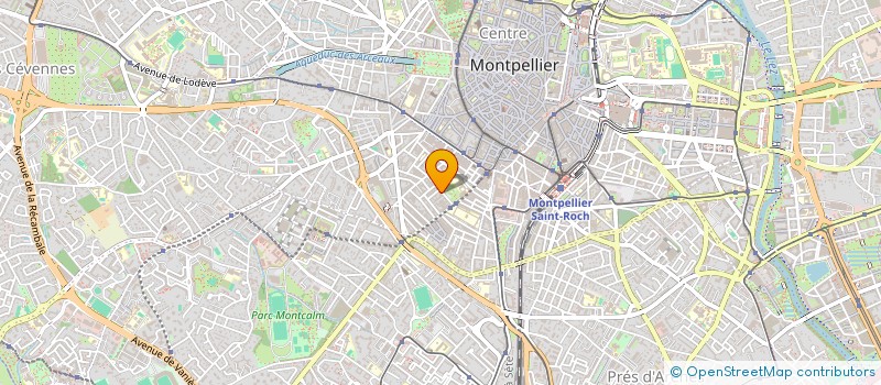 localisation de l'entreprise MONSIEUR PAUL MANNEQUIN  MONTPELLIER