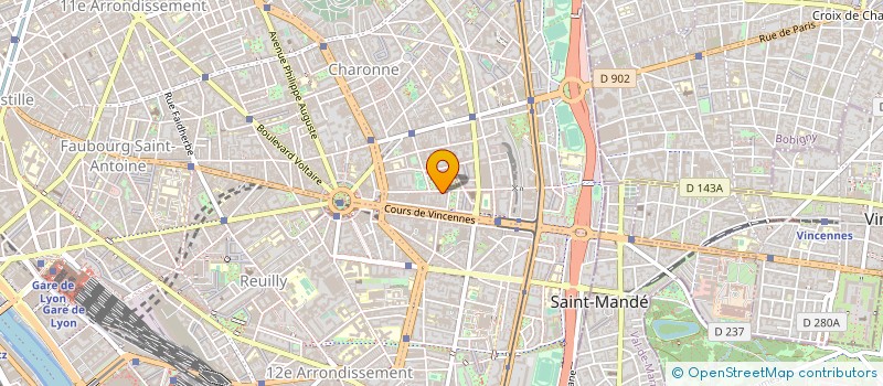 localisation de l'entreprise MONSIEUR PAUL MAOLET  PARIS