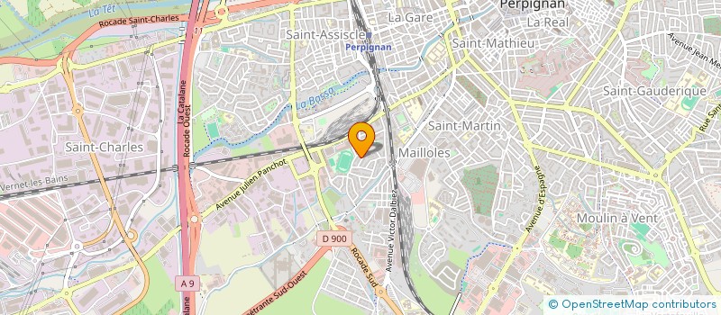 localisation de l'entreprise MONSIEUR PAUL MAR  PERPIGNAN