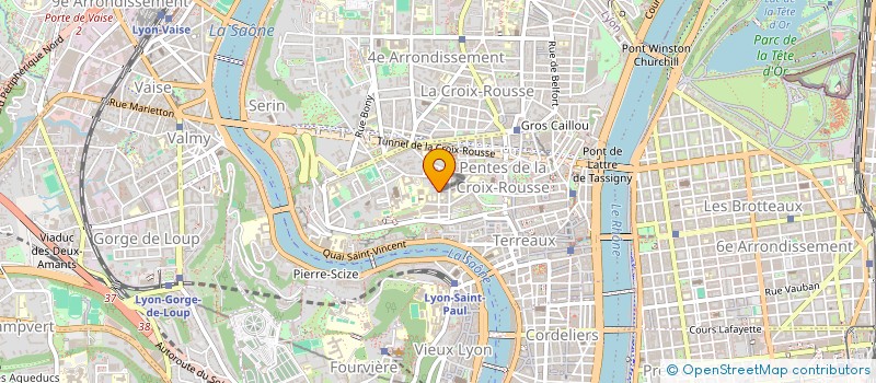 localisation de l'entreprise MONSIEUR PAUL MARANDON à LYON