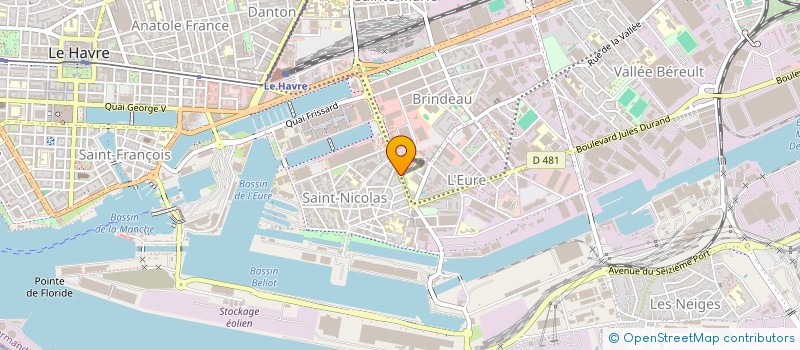 localisation de l'entreprise MONSIEUR PAUL MARCARIE  LE HAVRE