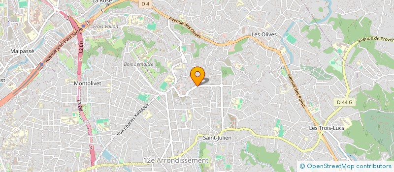 localisation de l'entreprise MONSIEUR PAUL MARCHAND à MARSEILLE