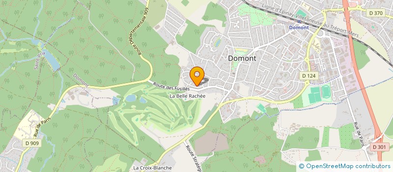 localisation de l'entreprise MONSIEUR PAUL MARCHAND  DOMONT