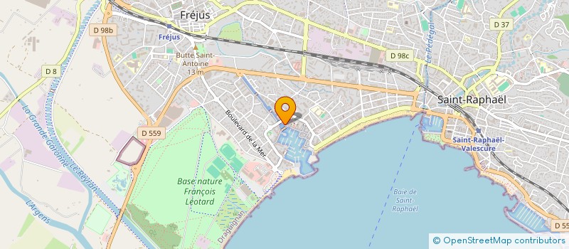 localisation de l'entreprise MONSIEUR PAUL MARCHANDEAU à FREJUS