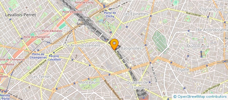 localisation de l'entreprise MONSIEUR PAUL MARCHESINI  PARIS