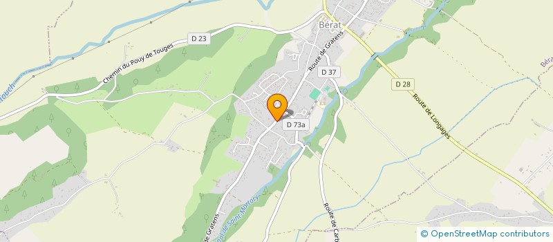 localisation de l'entreprise MONSIEUR PAUL-MARIE BLANC  BERAT