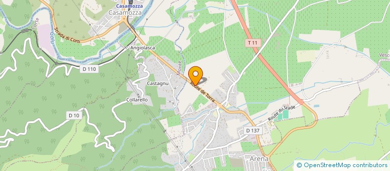 localisation de l'entreprise MONSIEUR PAUL-MARIE GIUSTI  VESCOVATO