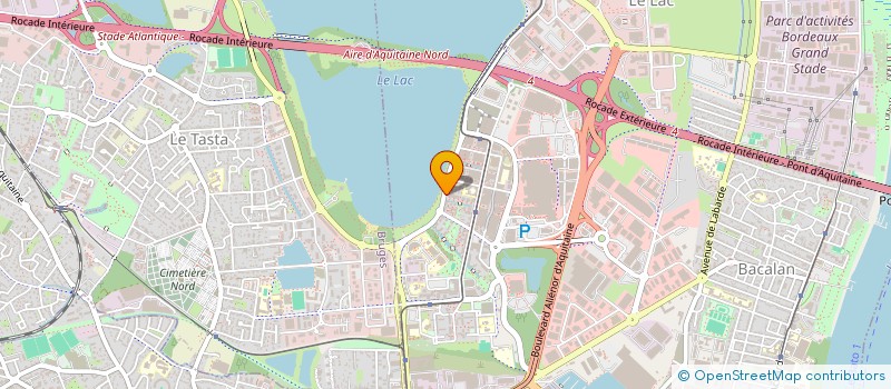 localisation de l'entreprise MONSIEUR PAUL-MARIE KODJA  BORDEAUX