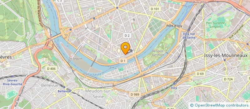 localisation de l'entreprise MONSIEUR PAUL MARMIER  BOULOGNE-BILLANCOURT