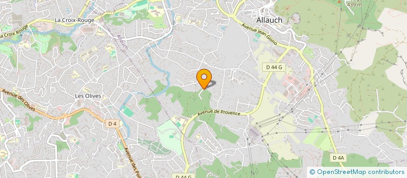 localisation de l'entreprise MONSIEUR PAUL MAROUS à ALLAUCH