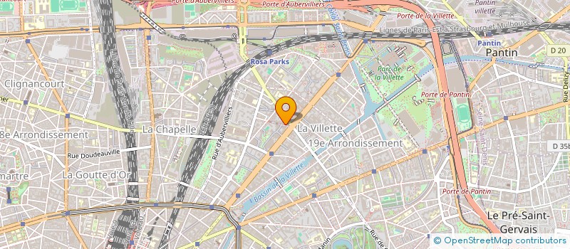 localisation de l'entreprise MONSIEUR PAUL MARQUES  PARIS