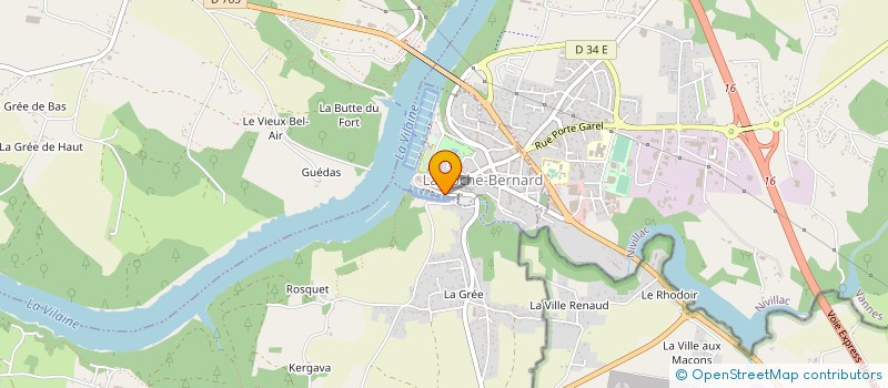 localisation de l'entreprise MONSIEUR PAUL MARTEL à LA ROCHE-BERNARD