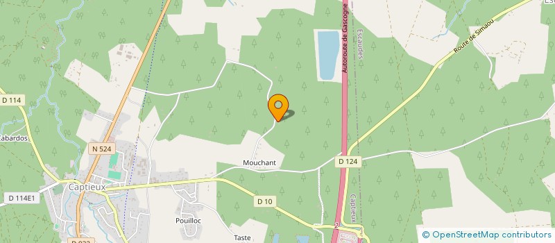 localisation de l'entreprise MONSIEUR PAUL MARTIN  GOUALADE