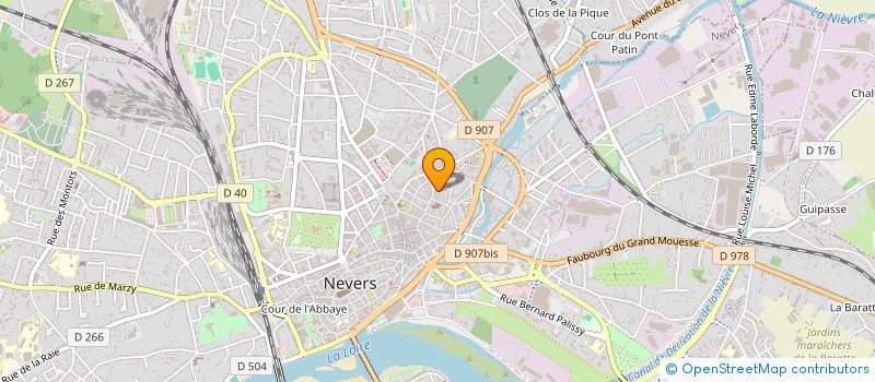 localisation de l'entreprise MONSIEUR PAUL MARTIN à NEVERS
