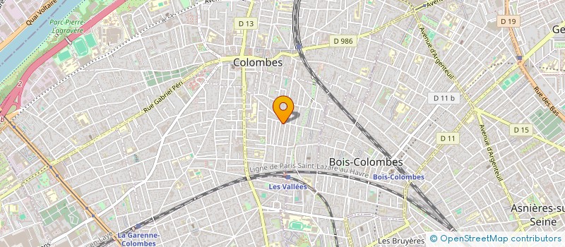 localisation de l'entreprise MONSIEUR PAUL MARTINEZ à COLOMBES