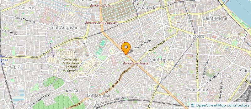 localisation de l'entreprise MONSIEUR PAUL MARTINO à BORDEAUX