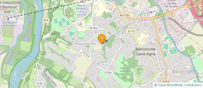 localisation de l'entreprise MONSIEUR PAUL MARTY à TOULOUSE