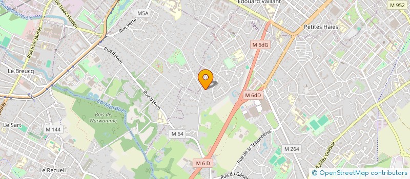 localisation de l'entreprise MONSIEUR PAUL MASCARENC DE RAISSAC  HEM