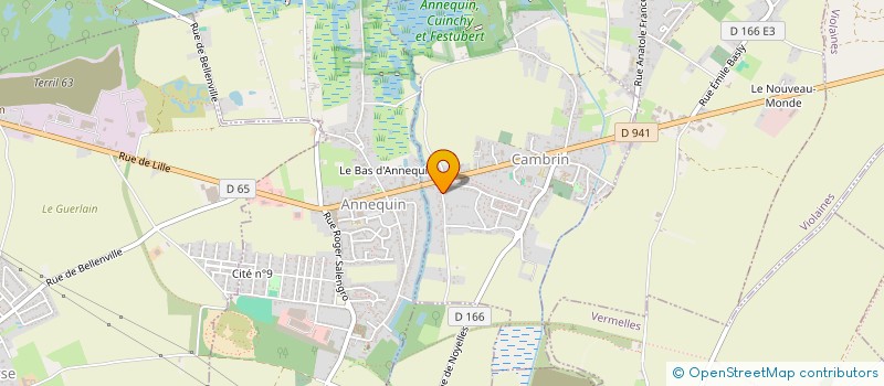 localisation de l'entreprise MONSIEUR PAUL MASCARTE  CAMBRIN