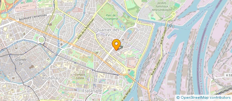 localisation de l'entreprise MONSIEUR PAUL MASOTTA à STRASBOURG