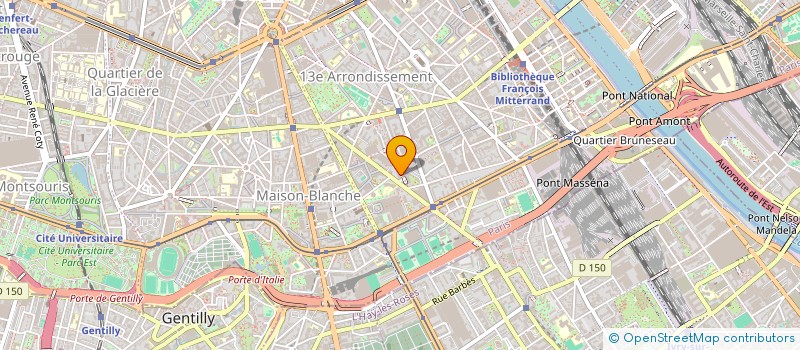 localisation de l'entreprise MONSIEUR PAUL MASSA- KEI  PARIS