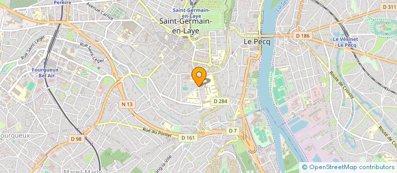 localisation de l'entreprise MONSIEUR PAUL MASSART  SAINT-GERMAIN-EN-LAYE