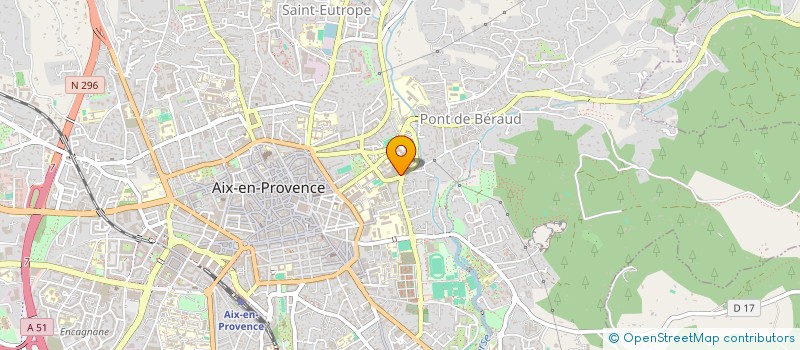 localisation de l'entreprise MONSIEUR PAUL MASTERNAK  AIX-EN-PROVENCE