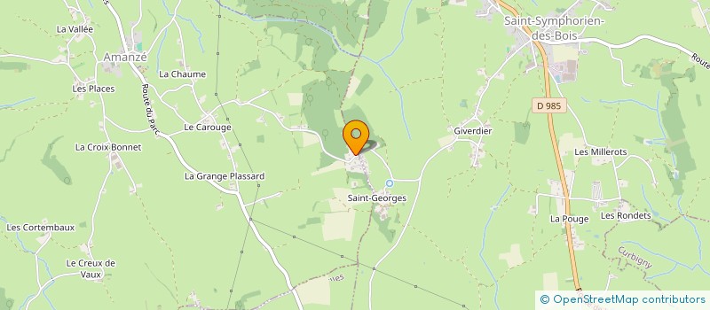 localisation de l'entreprise MONSIEUR PAUL MATHIEU  AMANZE