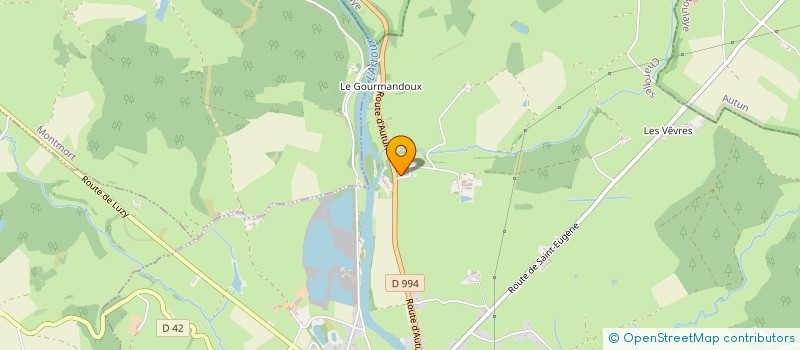 localisation de l'entreprise MONSIEUR PAUL MATHIEU  TOULON-SUR-ARROUX