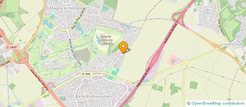 localisation de l'entreprise MONSIEUR PAUL MATSUDA  BAILLY-ROMAINVILLIERS