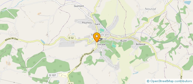 localisation de l'entreprise MONSIEUR PAUL MAUVOISIN  MONTFORT-EN-CHALOSSE