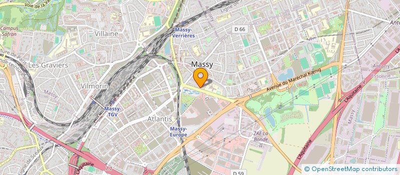 localisation de l'entreprise MONSIEUR PAUL MBOUGANG  MASSY