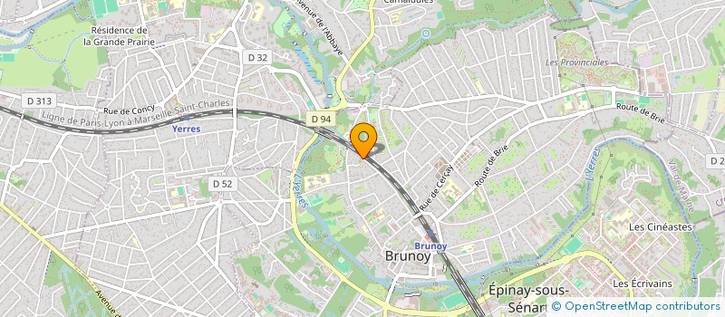 localisation de l'entreprise MONSIEUR PAUL MD AMINUL  BRUNOY