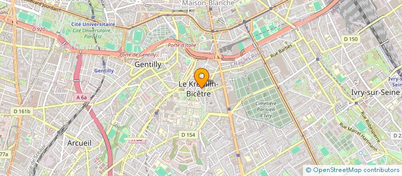 localisation de l'entreprise MONSIEUR PAUL MEAGHER  LE KREMLIN-BICETRE