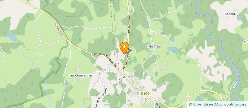 localisation de l'entreprise MONSIEUR PAUL MEALLET  CHAVEROCHE